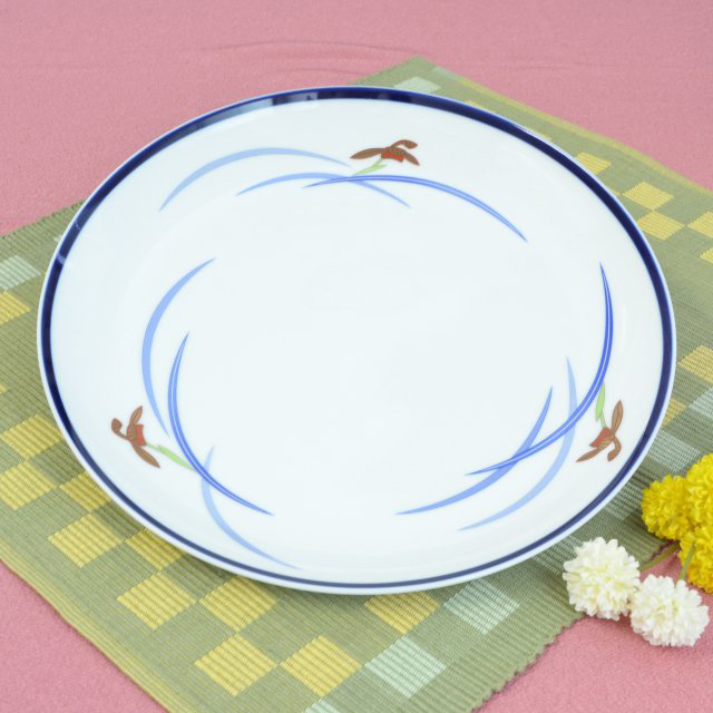 【オーキッドブルーム】26cmプレート