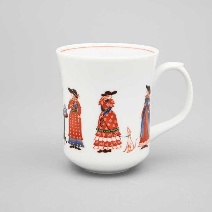 【貴婦人】マグカップ