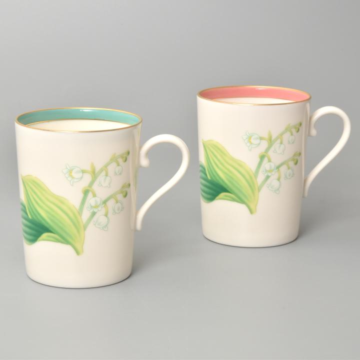 【すずらんの香】ペア マグカップ