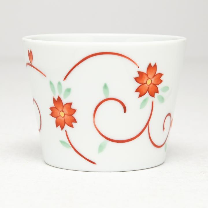 【桜唐草】カップ（口径8.5cm）*直営店・オンラインショップ限定商品*