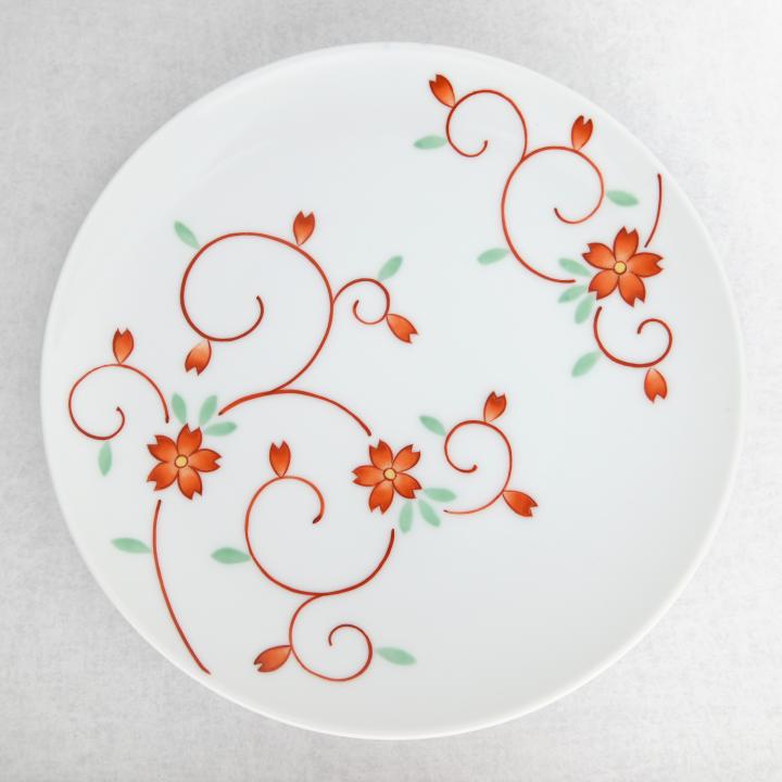 【桜唐草】中皿（径17cm）*直営店・オンラインショップ限定商品*