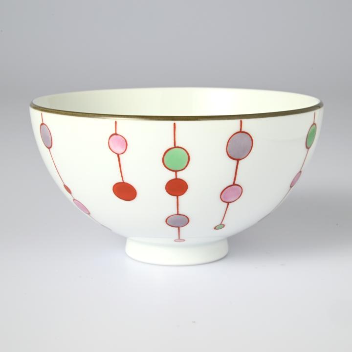 【すだれ模様】ご飯茶碗　*オンラインショップ限定販売*