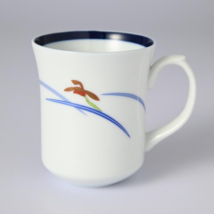【オーキッドブルーム】マグカップ 　箱なし・単品　*有田陶器市特別価格 アウトレット品*