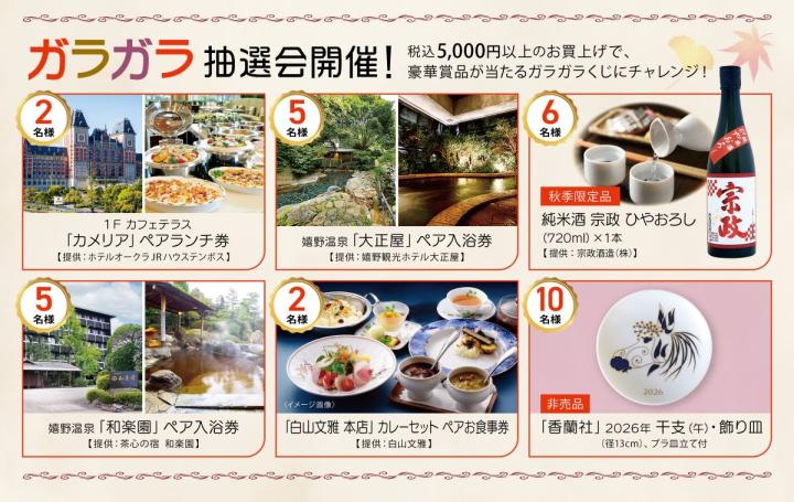 ガラガラ抽選会 ガラガラ抽選会