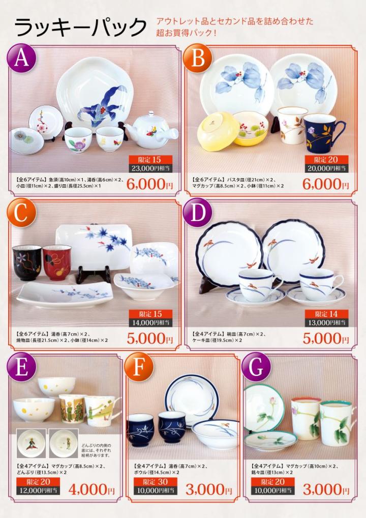 ラッキーパック ラッキーパック