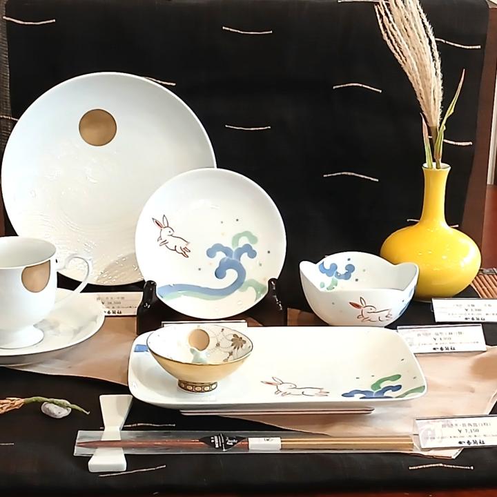 お月見ディスプレイ画像