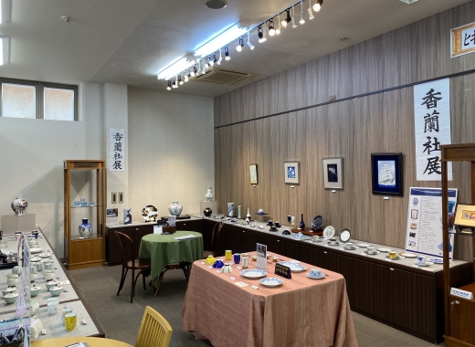 ひきたギャラリー様にて、ポップアップイベント【香蘭社夏の工芸展】を開催中