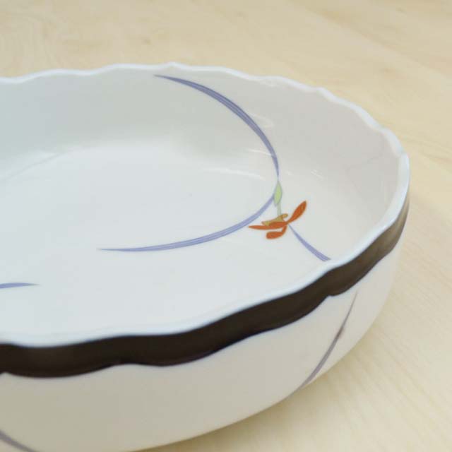 【オーキッドレース】深鉢（径18cm）4