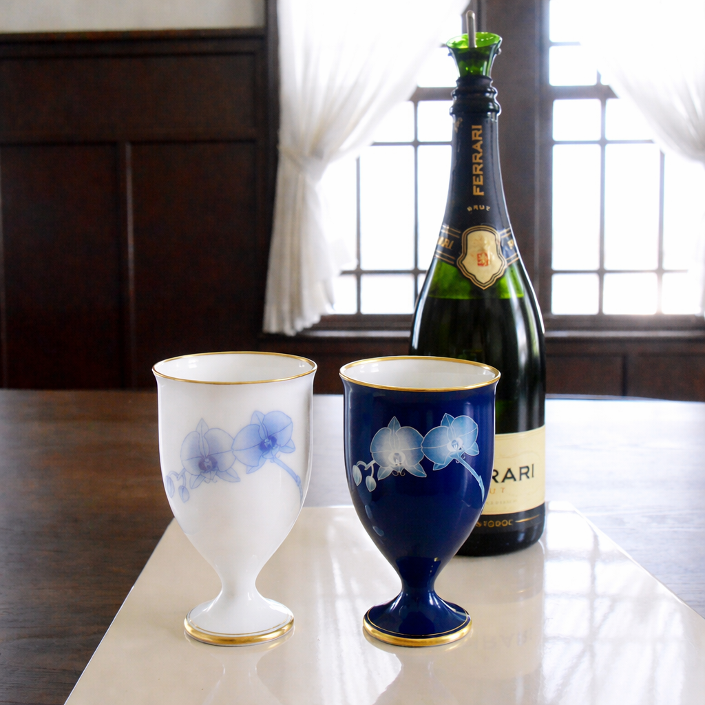 【胡蝶蘭】ペアワインカップ4