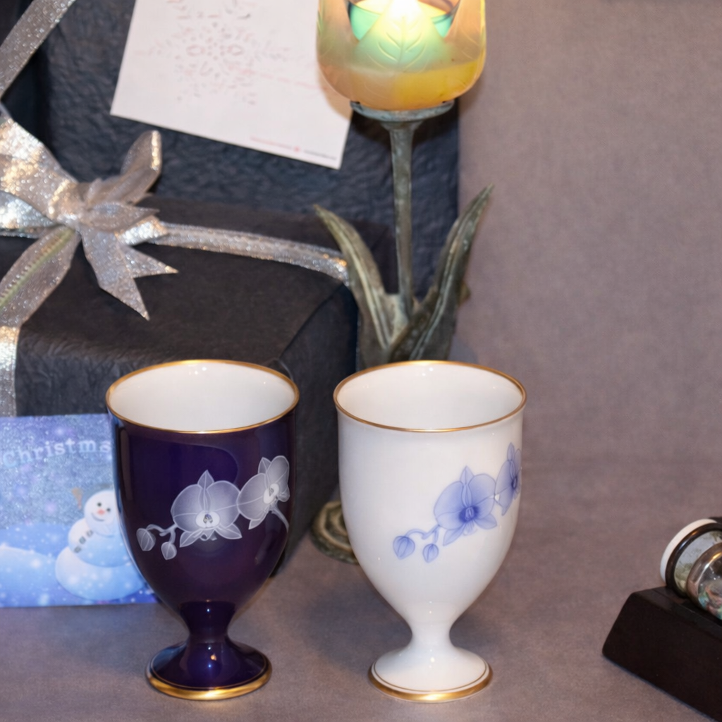 【胡蝶蘭】ペアワインカップ5