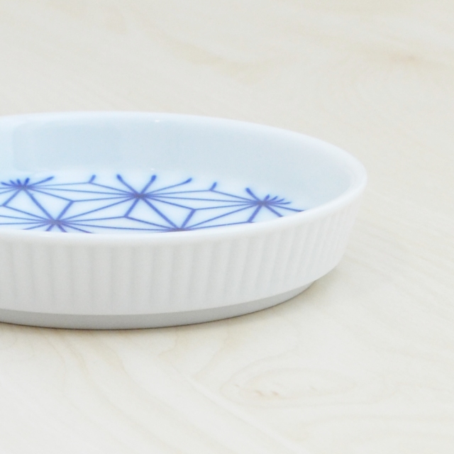 （麻の葉文）プチプレート　*WEB有田陶器市特別割引商品*2