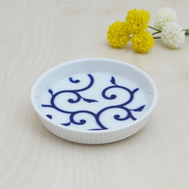 （唐草文）プチプレート　*WEB有田陶器市特別割引商品*1