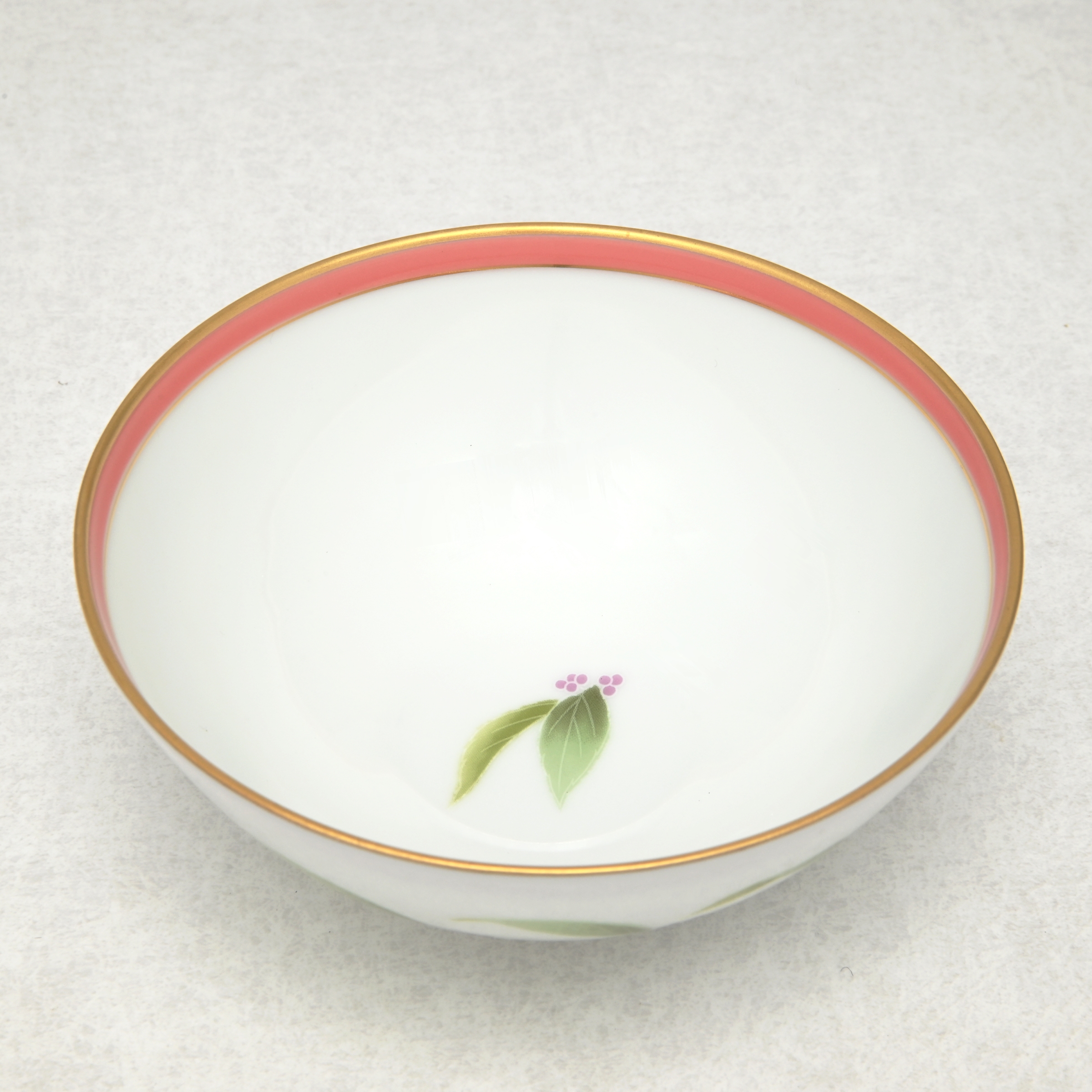 【紫式部】ピンク飯碗　*有田陶器市特別割引商品*3