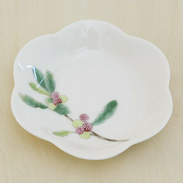 （山だより）小皿（11cm) 5枚セット4