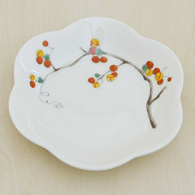（山だより）小皿（11cm) 5枚セット5