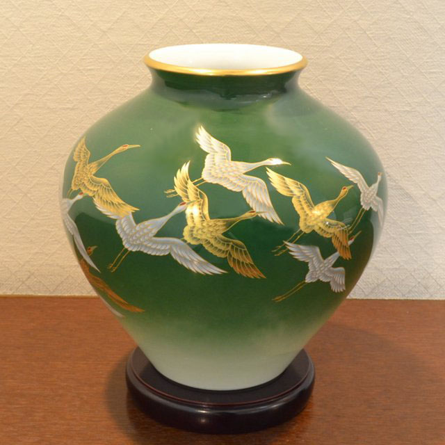 （鶴の舞）花瓶