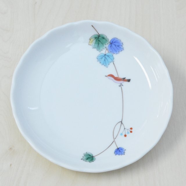 小鳥の詩）小皿5枚セット（径11cm）«小皿(〜13ｃｍ)|有田焼の老舗 
