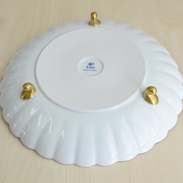 （染錦白梅蘭）三つ足皿　*特別限定商品*6
