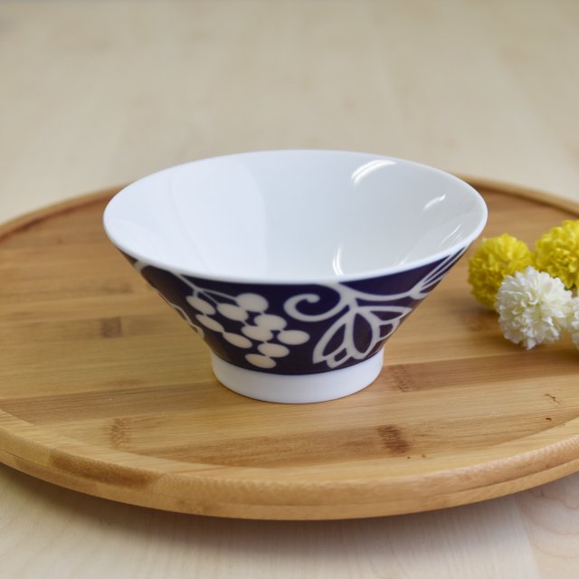 （ぐれいぷ・青）O-WAN（ご飯茶碗）*WEB有田陶器市特別割引商品*