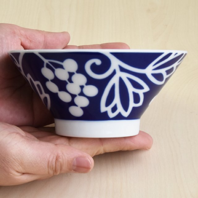 （ぐれいぷ・青）O-WAN（ご飯茶碗）*WEB有田陶器市特別割引商品*5