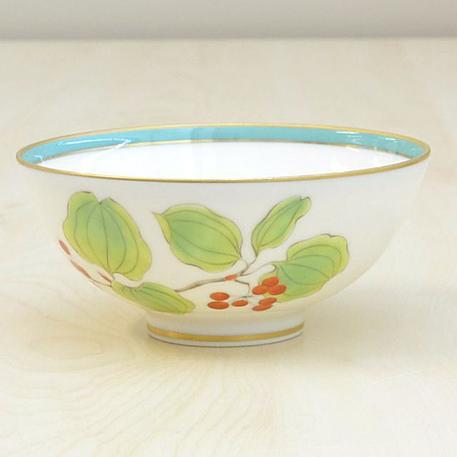 (山だより)サルトリイバラ 飯碗 (単品・箱なし)