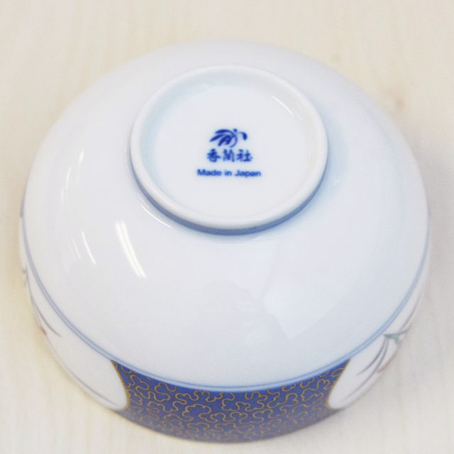 （金ミル間取蘭）蓋付湯のみ　単品箱なし　　※お客様ご予約分6