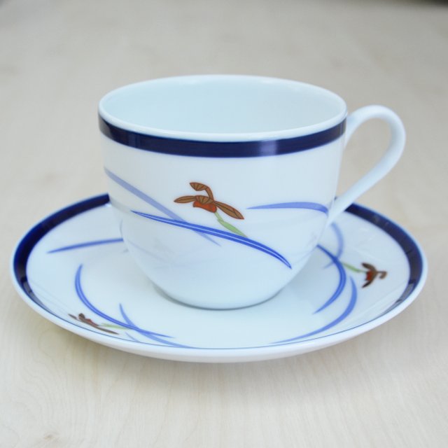 （オーキッドブルーム）コーヒーカップ＆ソーサー（単品・箱なし）2