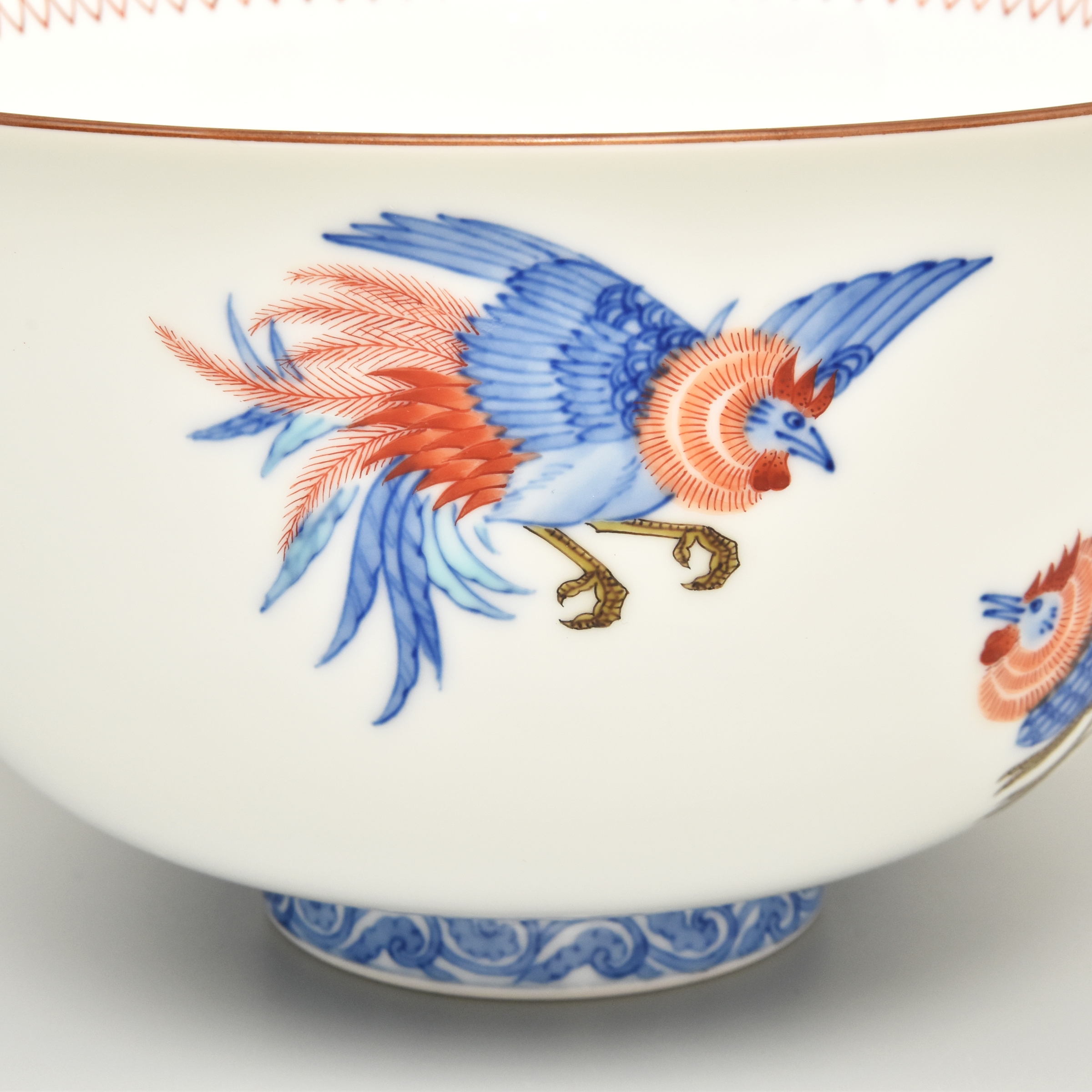 （染錦闘鶏）深鉢　*オンラインショップ特別限定販売*3