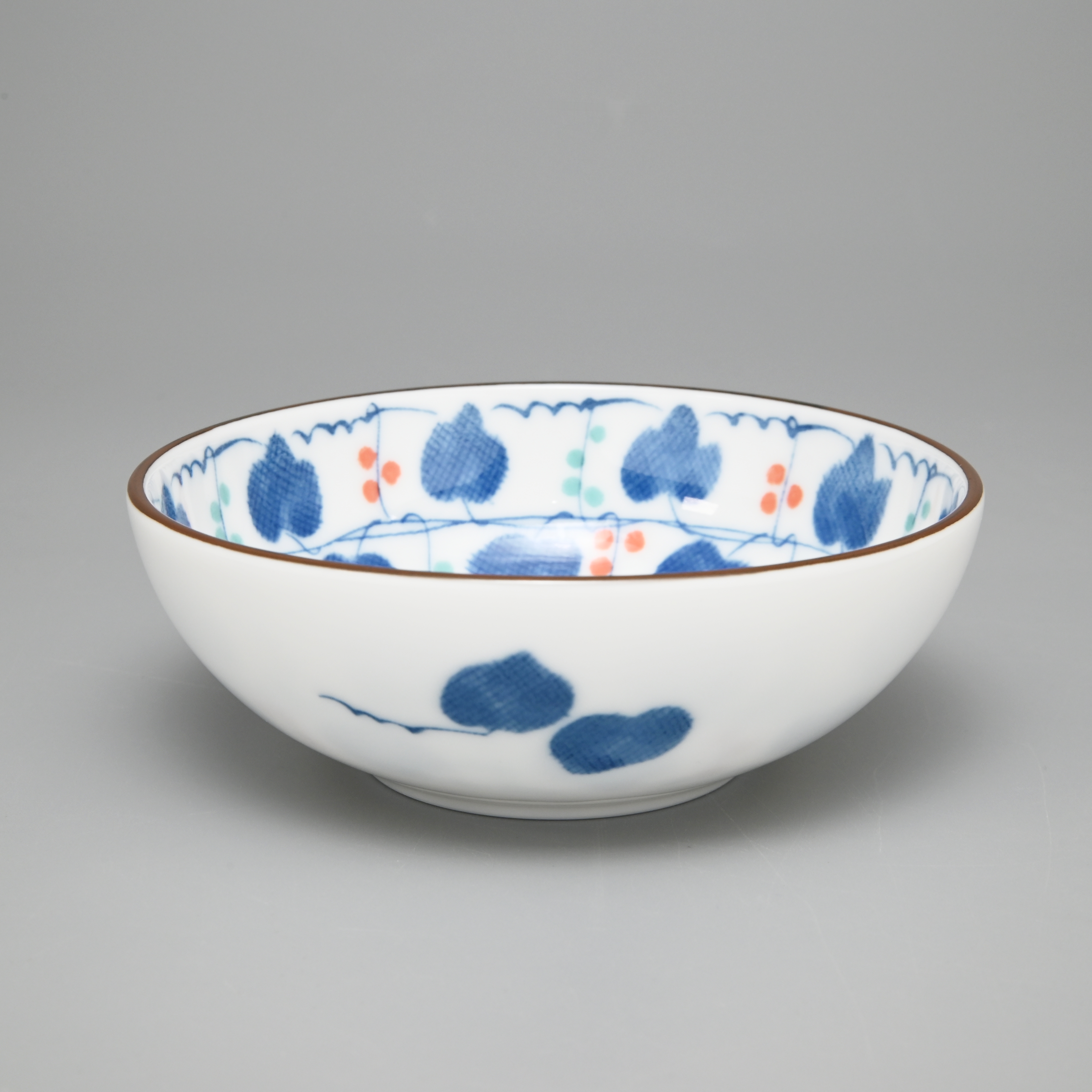 【野ぶどう】小鉢5個セット（径12cm）*秋の陶磁器まつり特別価格*3