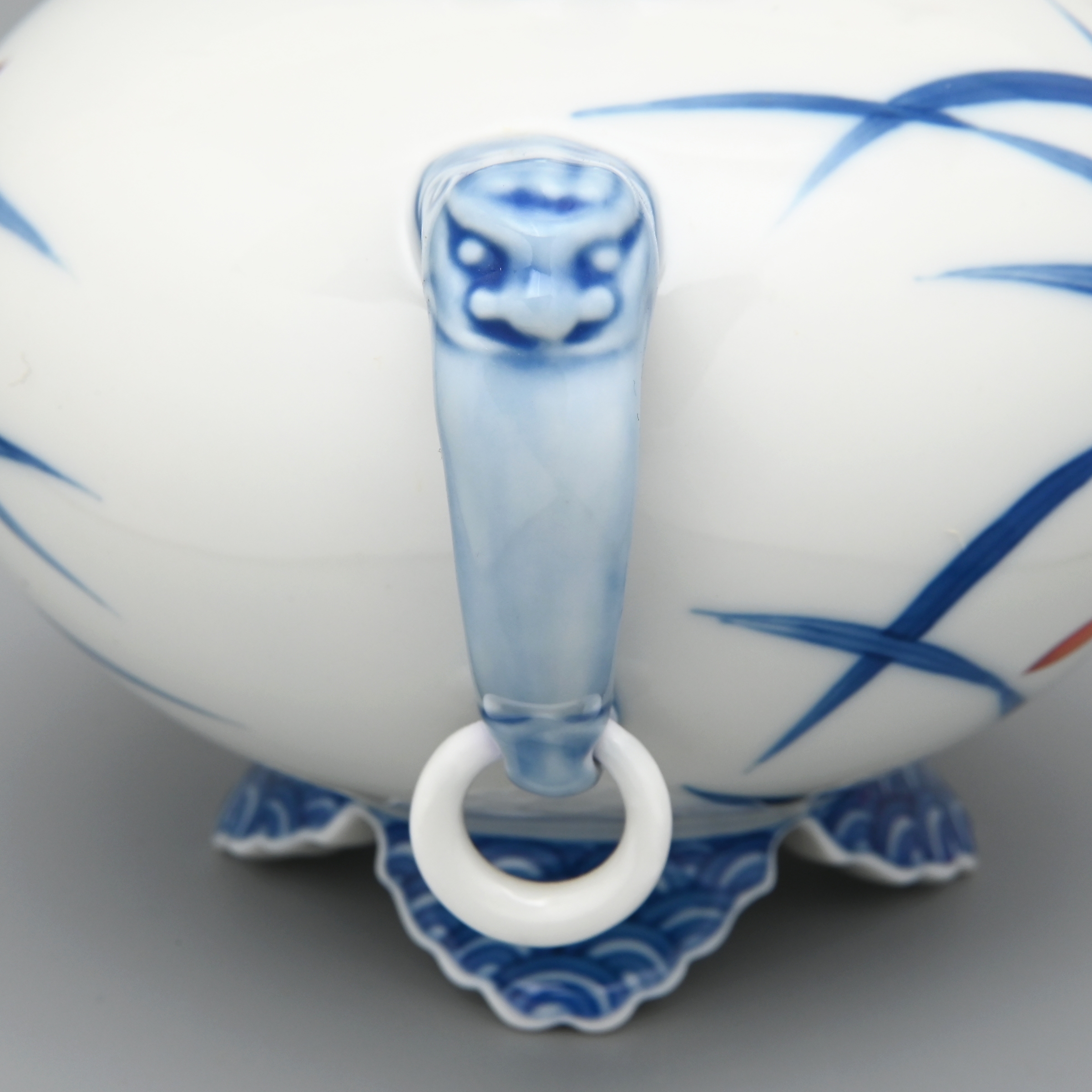 （染錦春蘭）環付香炉　*オンラインショップ特別限定販売*7