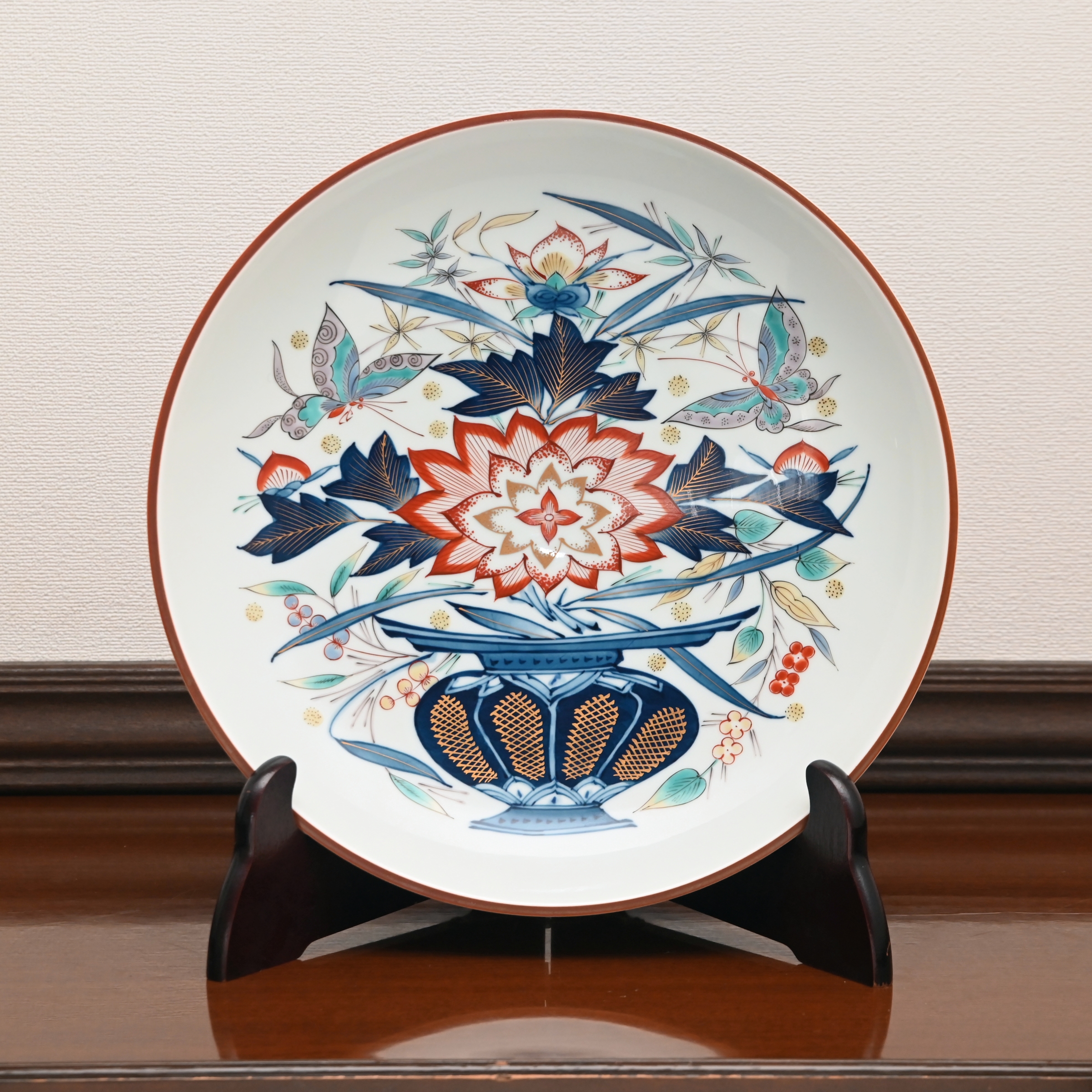 （染錦牡丹）高台大鉢　*オンラインショップ特別限定販売*9
