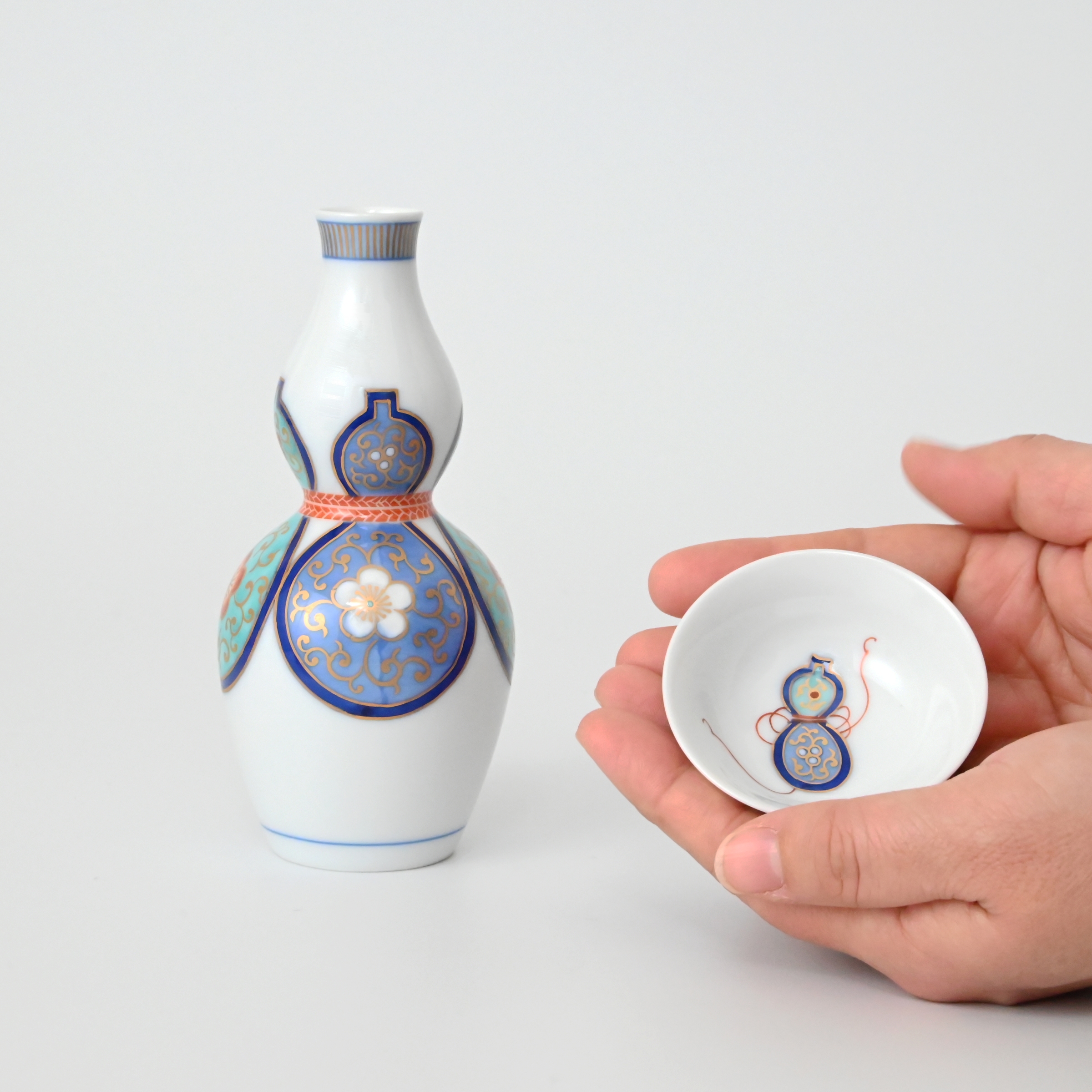 （染錦瓢）酒器セット　*直営店・オンラインショップ限定販売*8