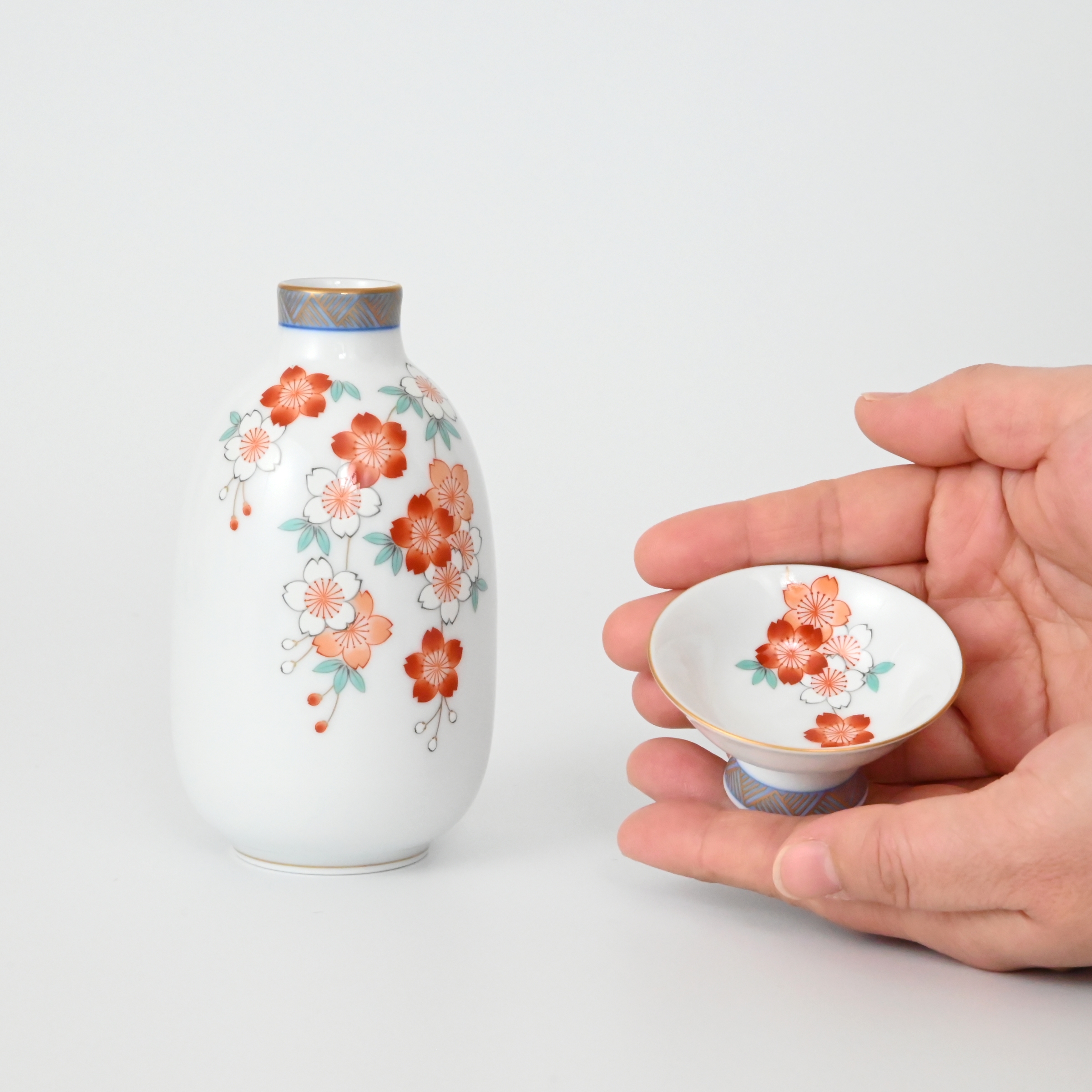 【桜】半酒器　*直営店・オンラインショップ限定販売*7