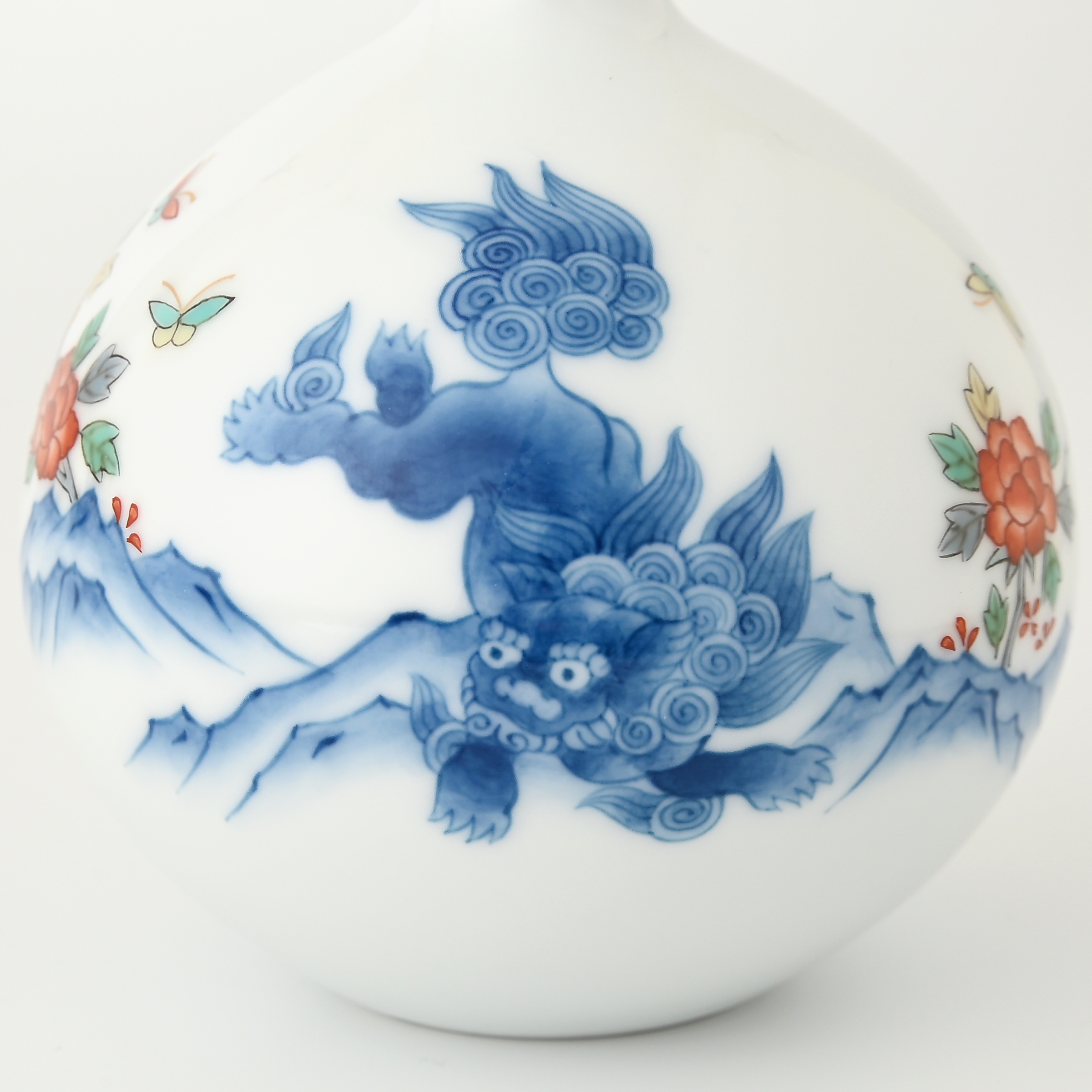 【唐獅子】半酒器（徳利・お猪口）セット2