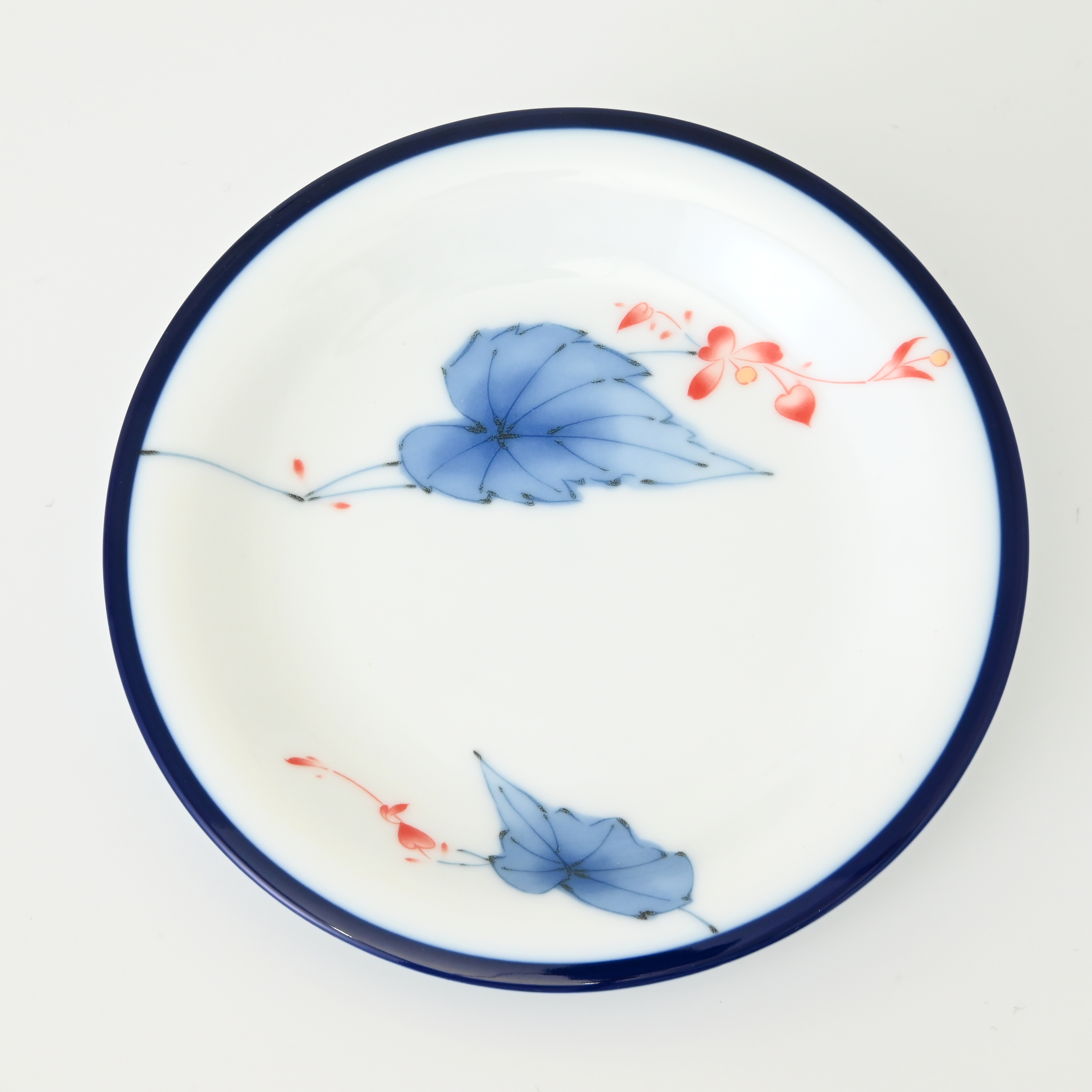 想思花・銘々皿 3枚セット（径13cm）*秋の陶磁器まつり限定割引商品*　　箱無し2