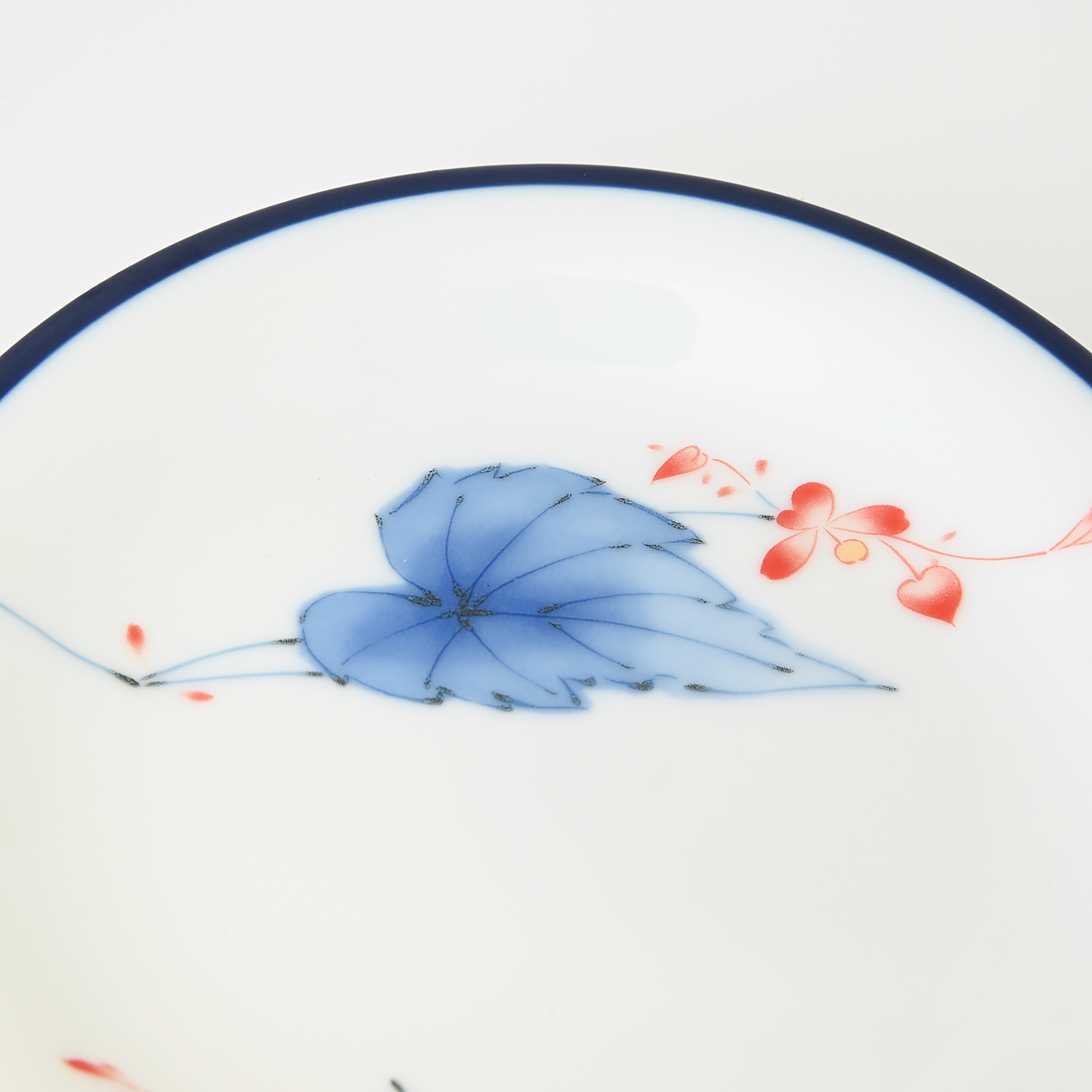 想思花・銘々皿 3枚セット（径13cm）*秋の陶磁器まつり限定割引商品*　　箱無し3