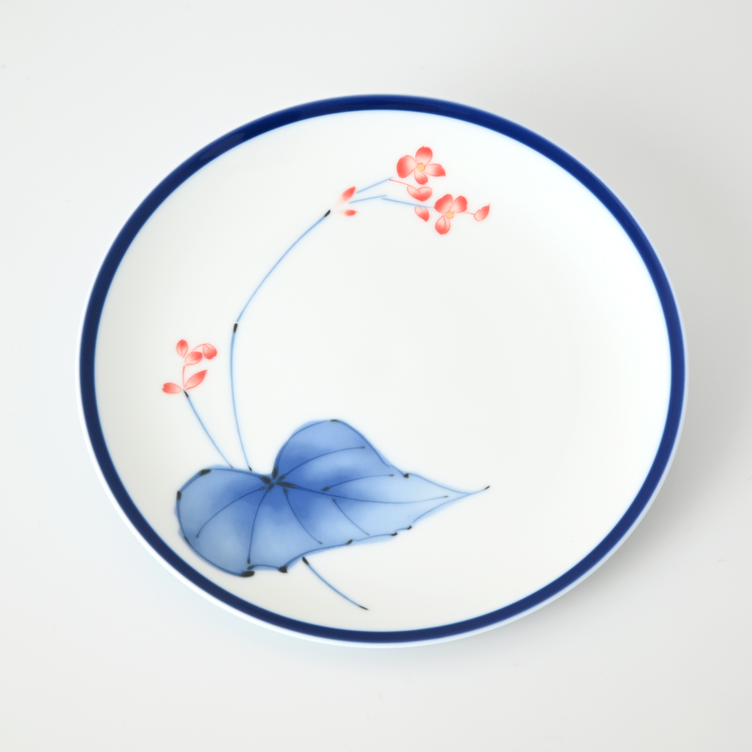 （想思花）21cmプレート　箱なし・単品　*秋の有田陶器市まつり特別割引商品*