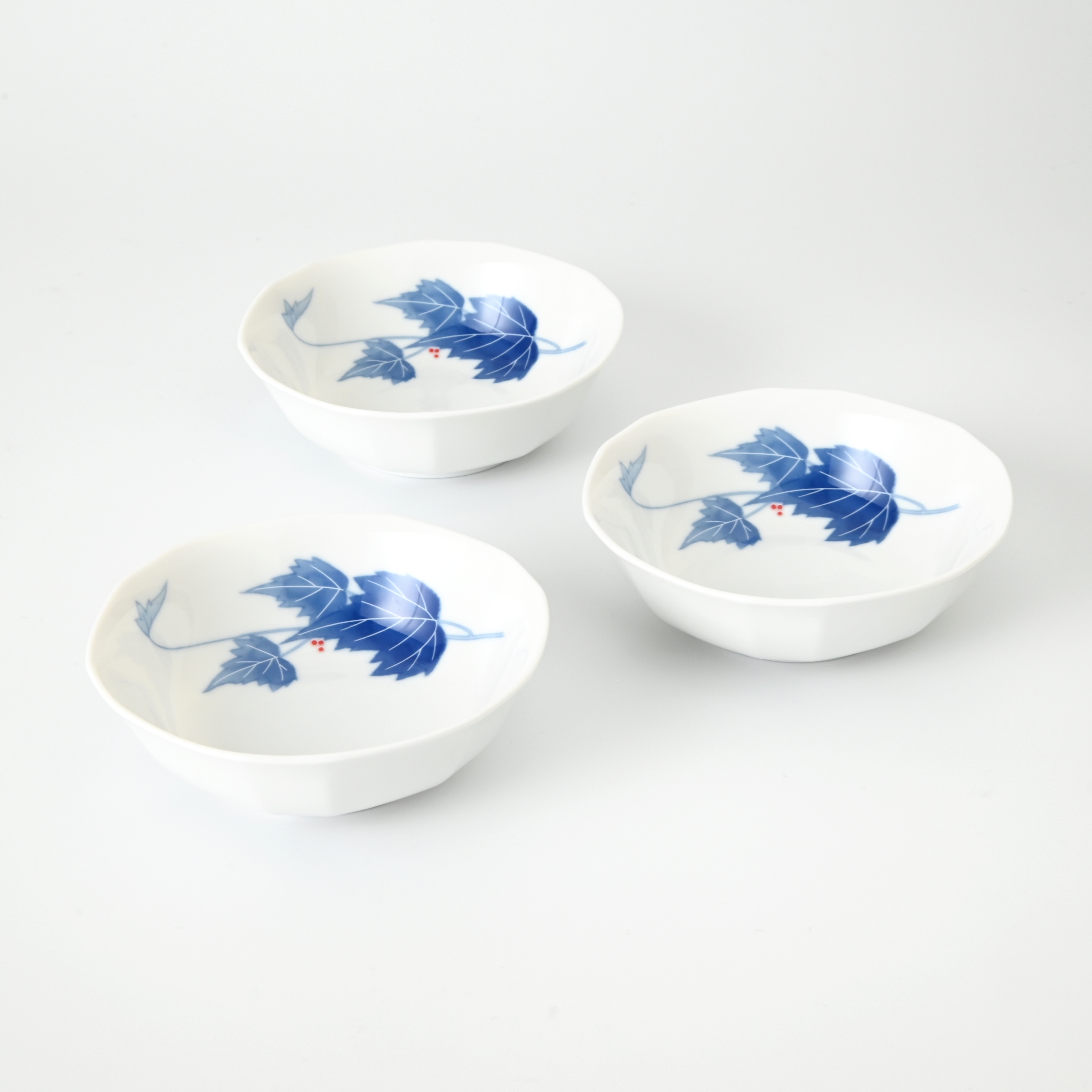 【里の実】小鉢３個セット（径13.5cm）*WEB陶器市限定商品*