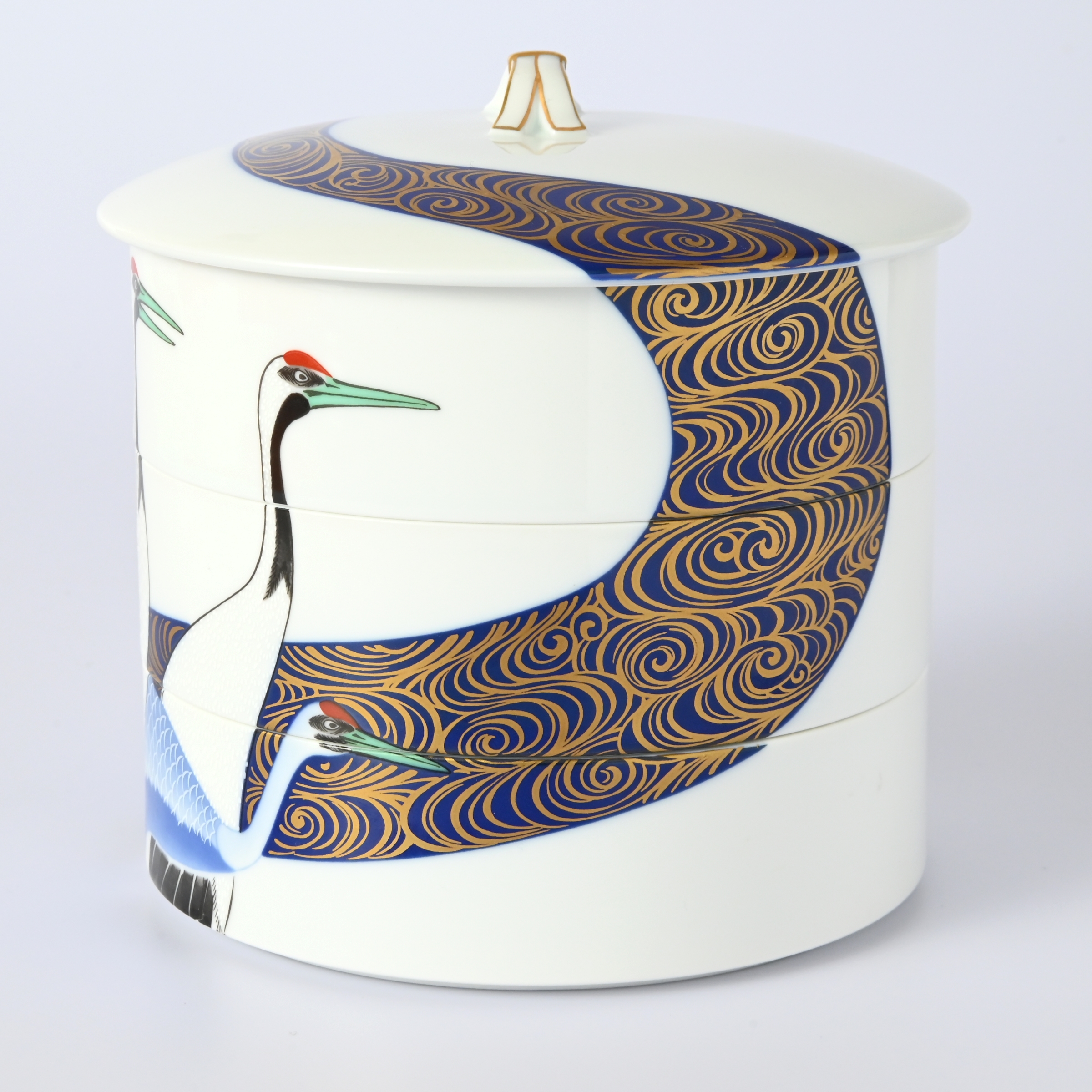 【光琳鶴】三段重　*ショールーム・オンラインショップ限定商品*3