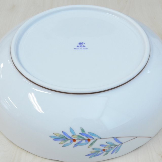 【小鳥の詩】深鉢（径22.5cm）箱なし　*特別割引商品*5