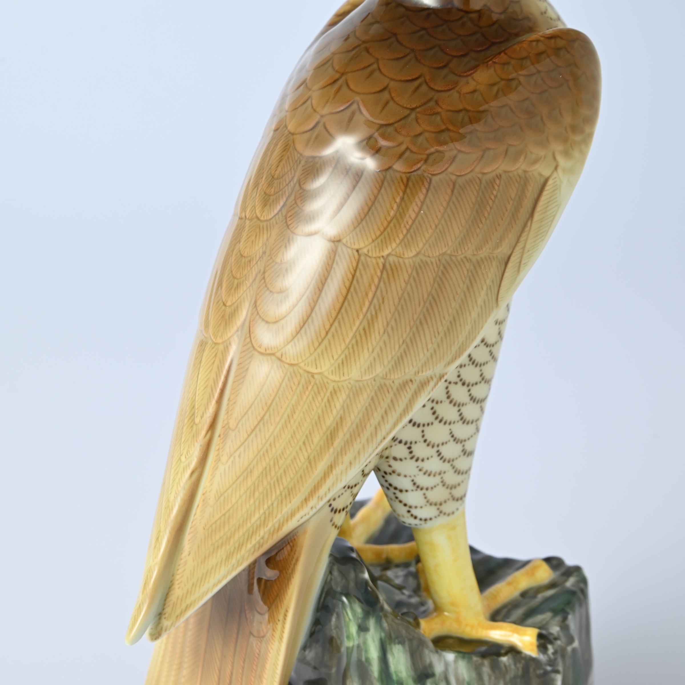 【染付鷹】置物4