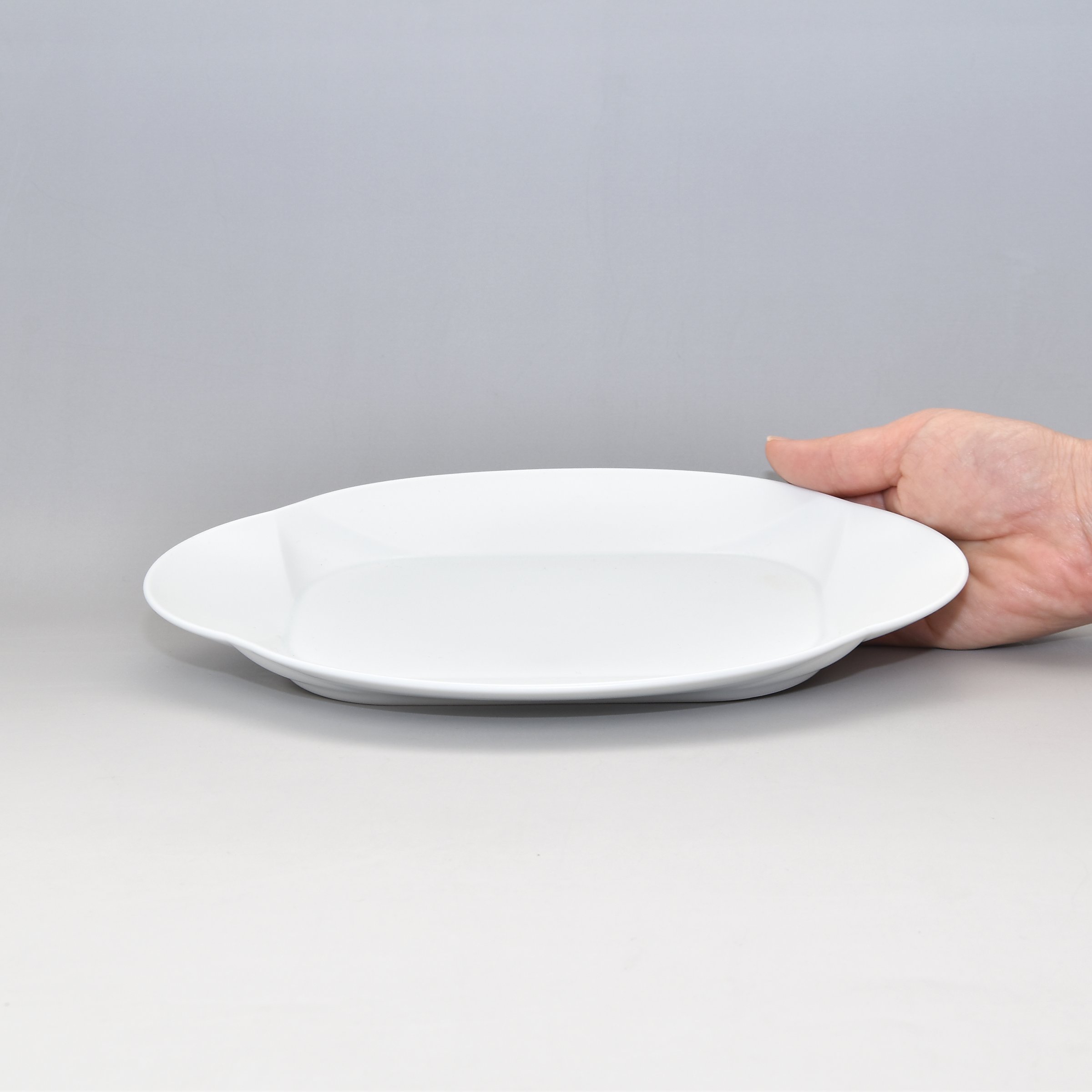 【r45°　ホワイト】カップ ボウル オーバルプレート 新生活応援セット*オンラインショップ限定*3