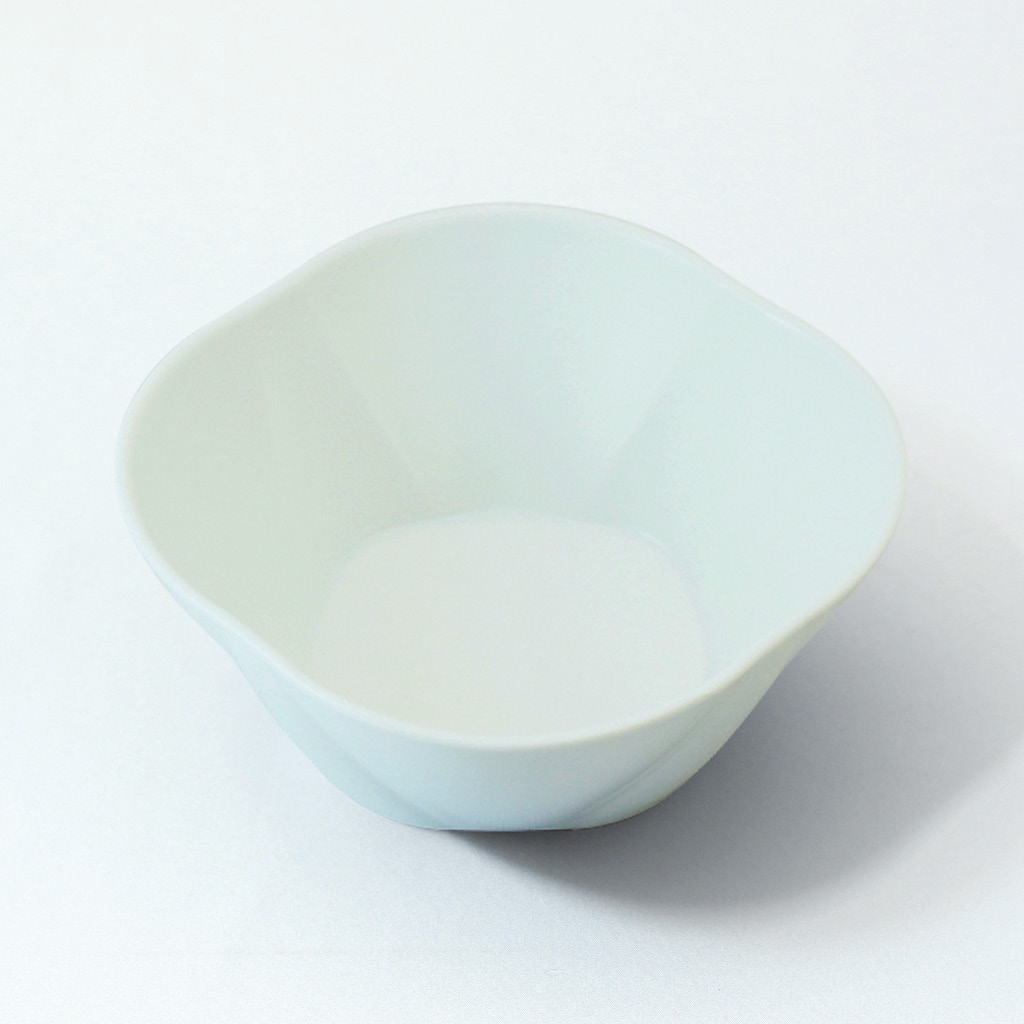 【r45°　ホワイト】カップ ボウル オーバルプレート 新生活応援セット*オンラインショップ限定*6