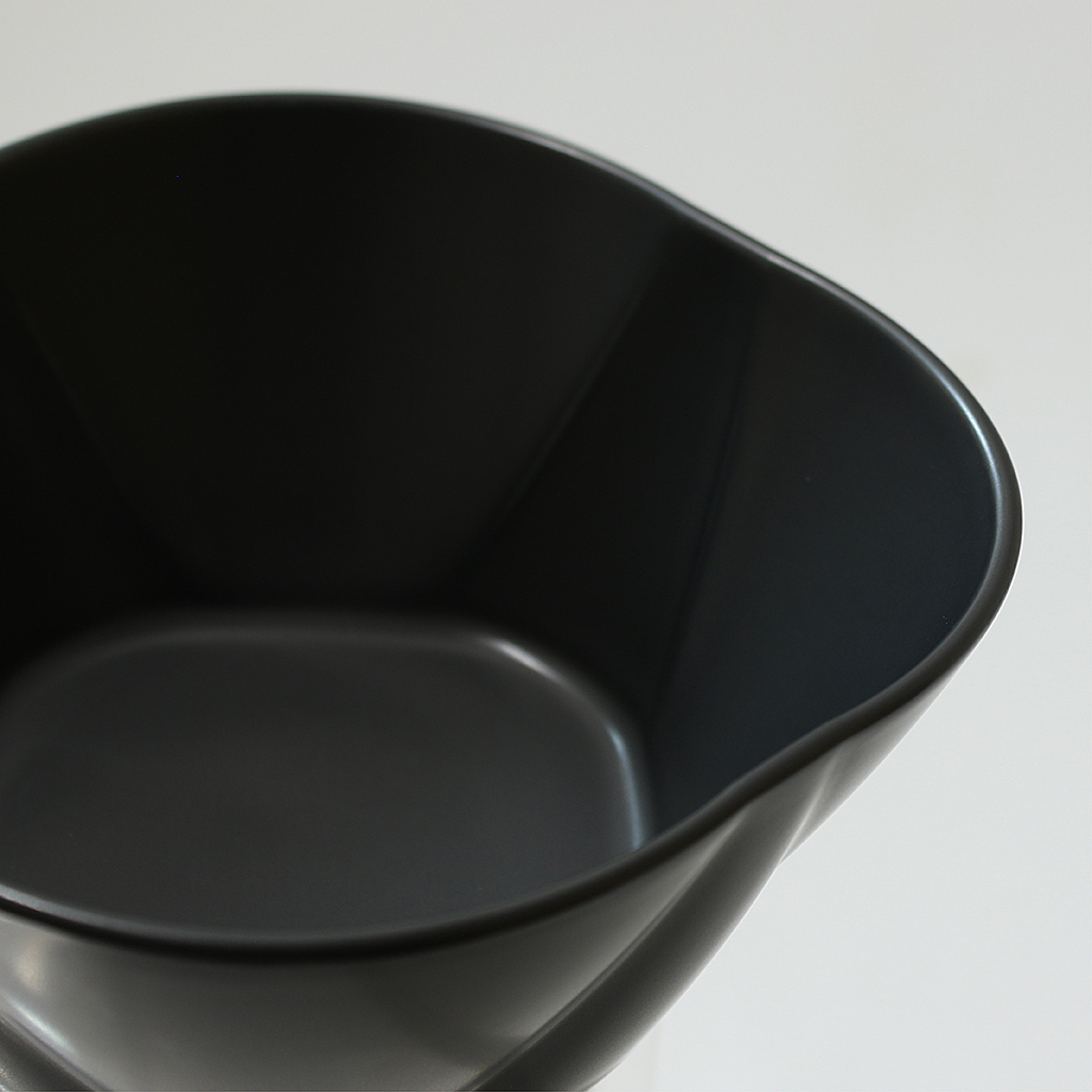 【r45° ブラック】カップ ボウル オーバルプレート 新生活応援セット*オンラインショップ限定*7