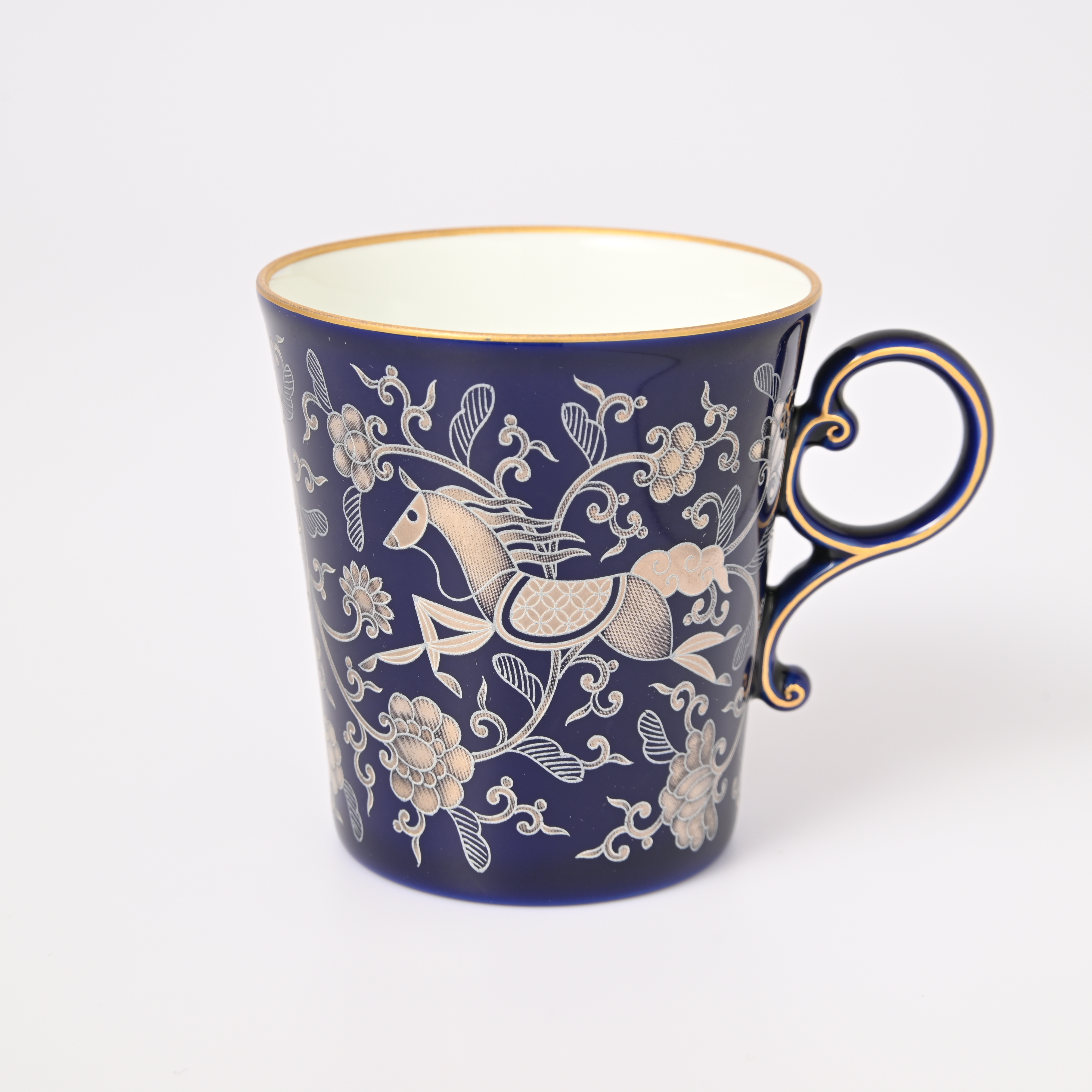 【ルリ唐草馬】マグカップ