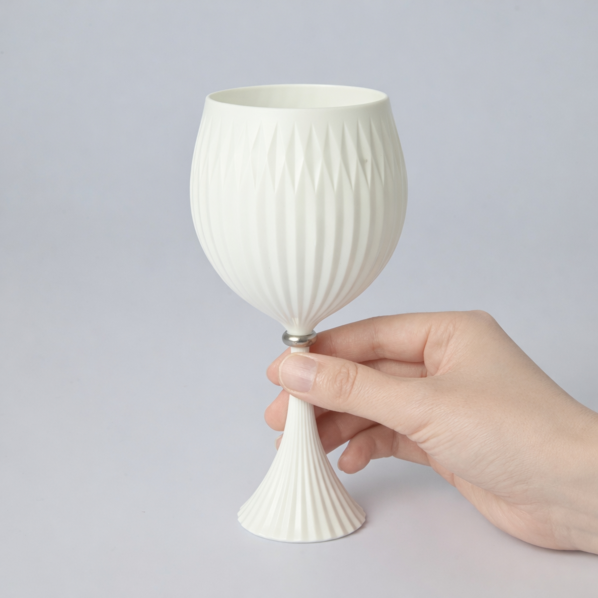 【kiriko プラチナ】ワインカップ8