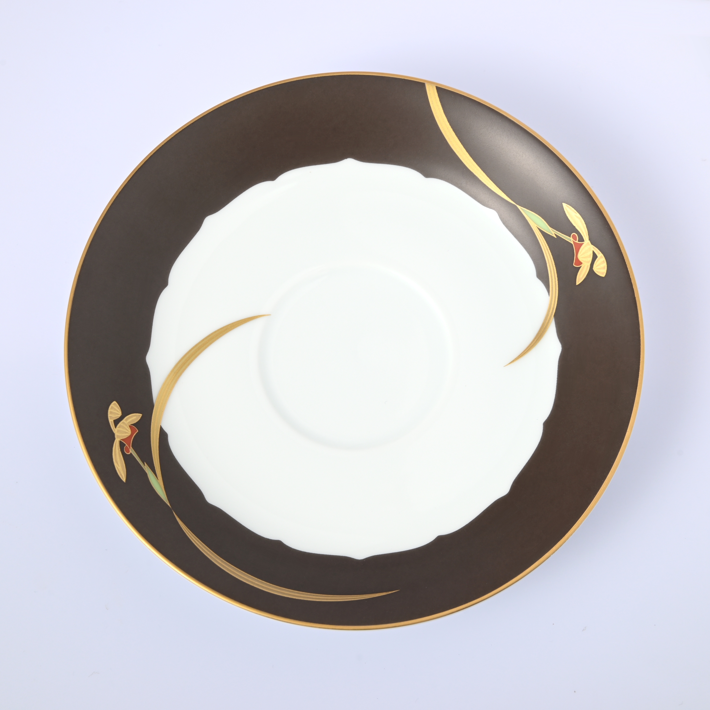 【オーキッドノワール】コーヒーカップ＆ソーサー6