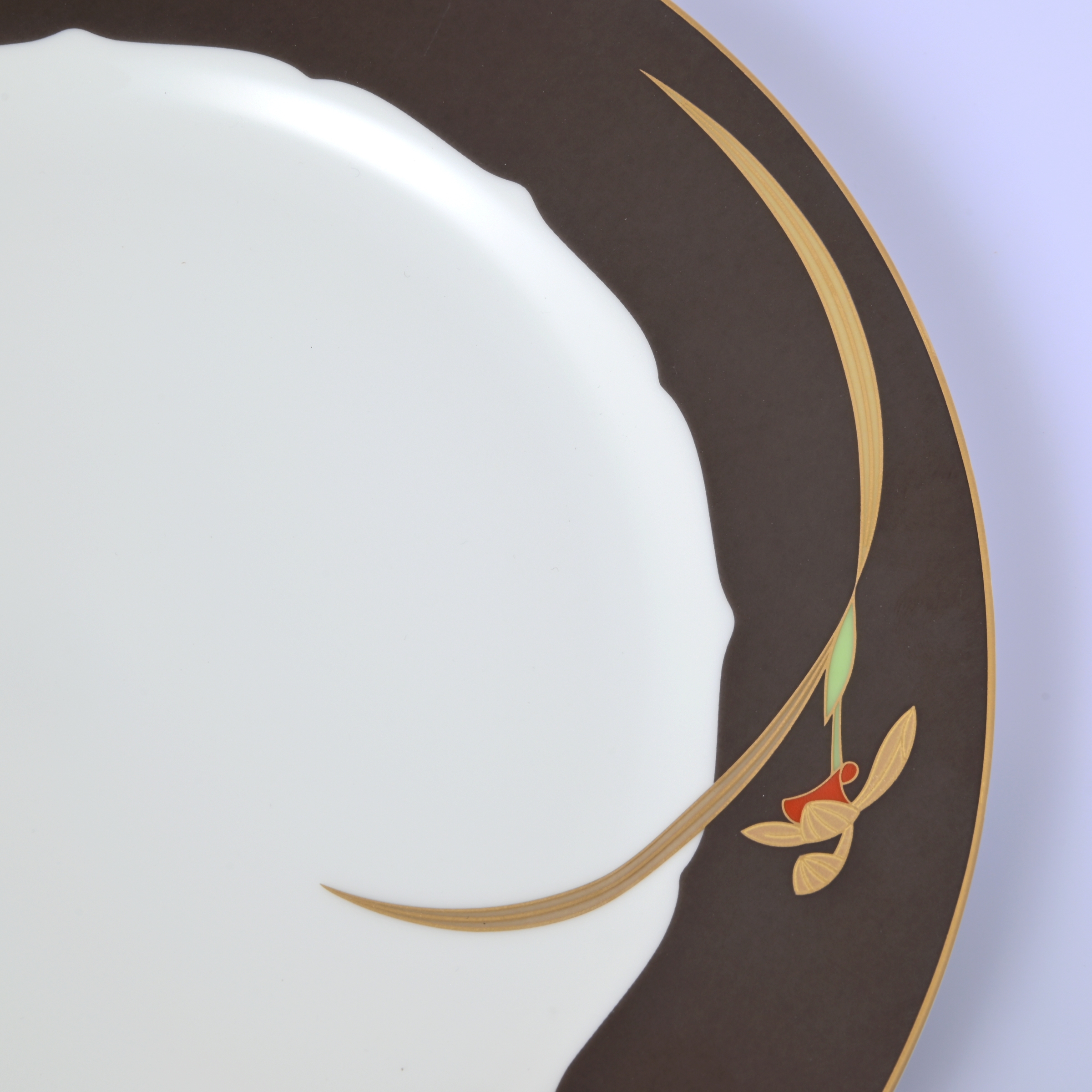 【オーキッドノワール】ディナー皿（径26cm）3