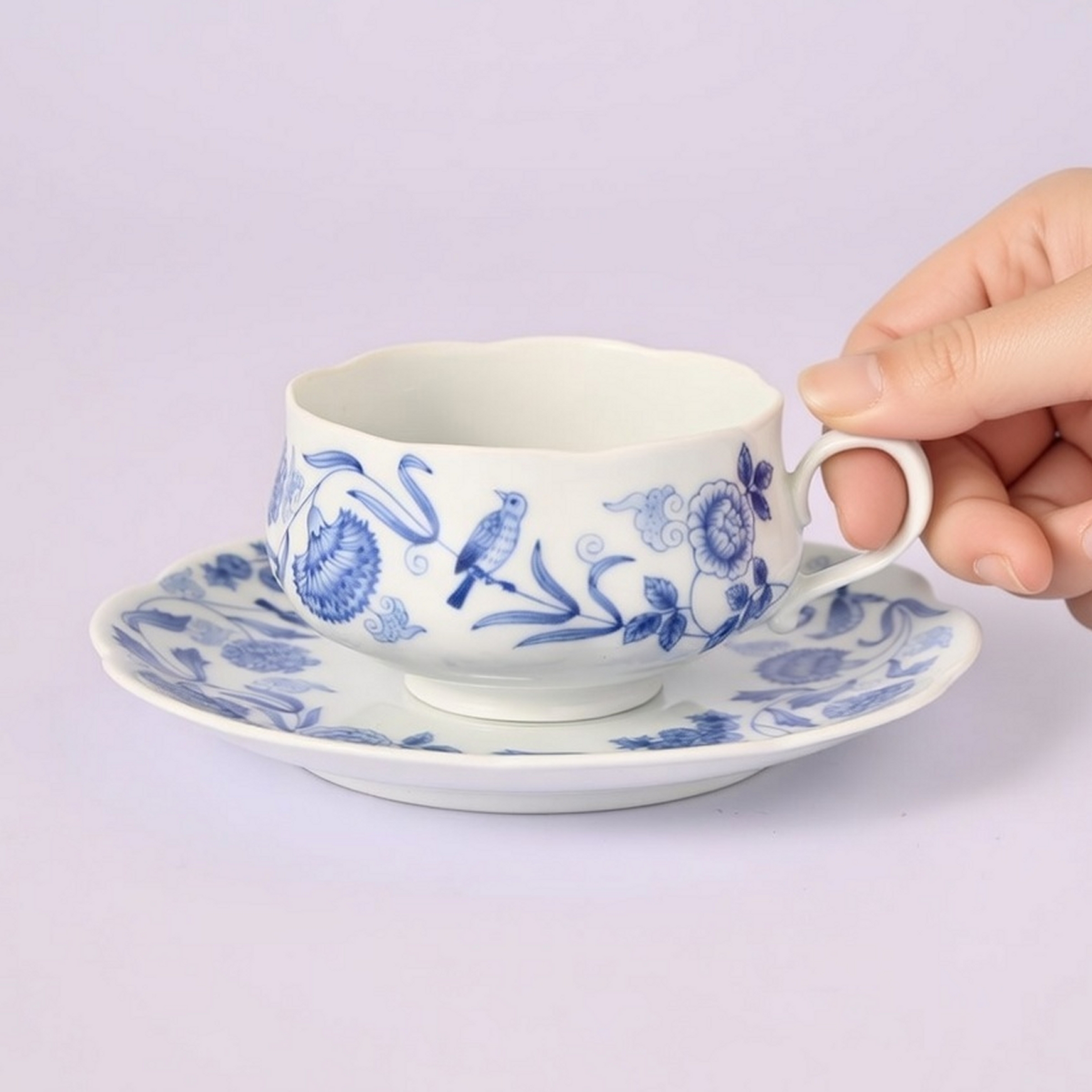 【アラベスク】ティーカップ＆ソーサー8