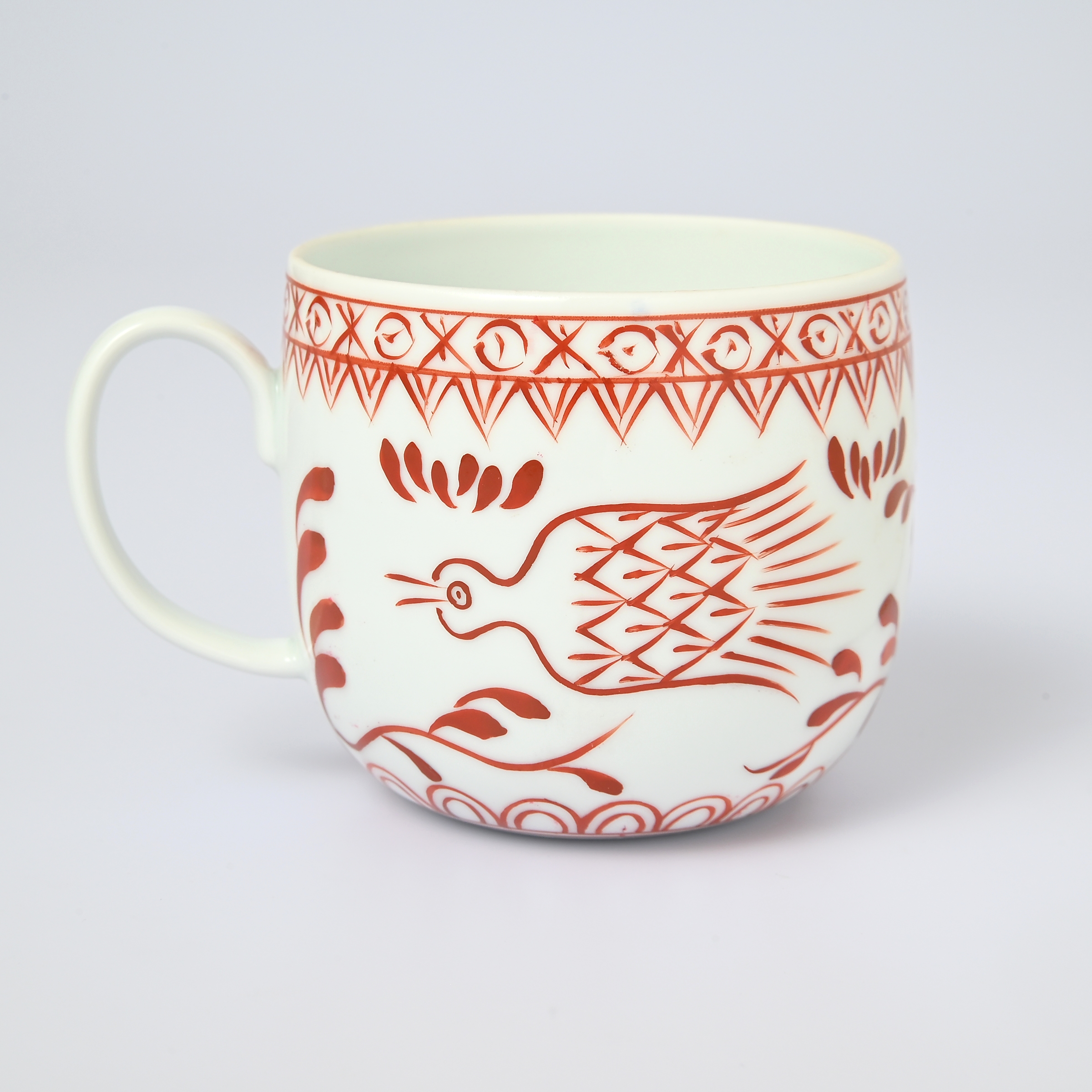 【魚鳥文】マグカップ（口径8cm）*直営店・オンラインショップ限定商品*2